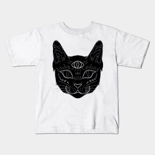 MORKETIDEN PRODUCTIONS THIRD EYE LOGO Mark Gufler Art Kids T-Shirt